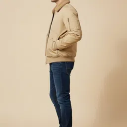 Mast & Harbour Men Biker Jacket image 3