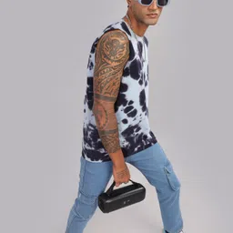 RAGZO Men Slim Fit Low Distress Light Fade Jeans image 4