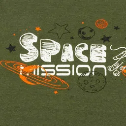 BAESD Boys Printed Applique T-shirt image 3