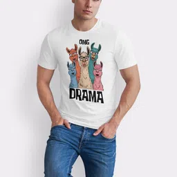 Seekbuylove Men Bio Finish Graphic Printed Pure Cotton T-shirt image 5