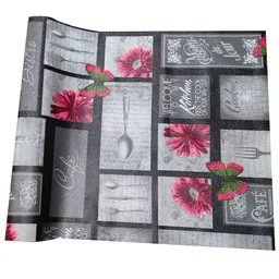 Mopak Decor Maroon Set of 1 Regular Shelf Liner Organisers image 3