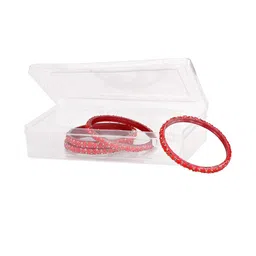 Somil Set Of 8 Alloy Artificial Stones & Beads Bangles image 5