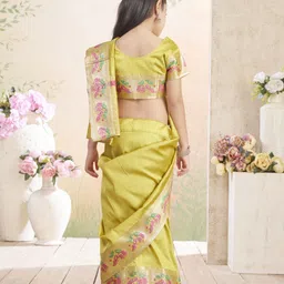 BAESD Zari Pure Silk Banarasi Saree image 2