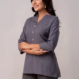 SwagSanskriti Cotton Chiffon Top image 2