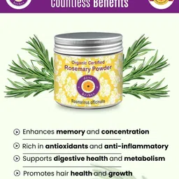 Deve Herbes Pure Rosemary Powder- 50ml image 2