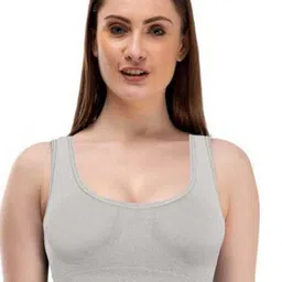 INDIROCKS Women Pack of 4 Full Coverage Non Padded Underwired Workout Bra image 5