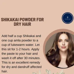 VEDICINE Set Of 2 Shikakai Powder- 100g Each image 4