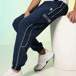 HRX by Hrithik Roshan Men Rapid-Dry Cargo Style Panelled Joggers-picture-17