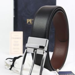PELUCHE Men Textured Leather Reversible Formal Belt-picture-18