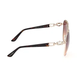 GUESS Women Full Rim UV Protected Gold-Toned Aviator Sunglasses GUS001586133FSG image 4
