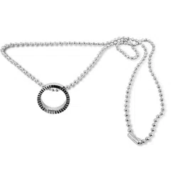 Utkarsh Silver-Plated Circular Pendants with Chains image 2