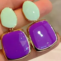 SZN Geometric Drop Earrings-picture-24