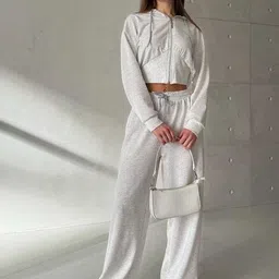 HERE&NOW Hooded Neck Sweatshirt & Trousers Co-Ords-picture-25