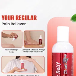 Quik Relif Instant Pain Relief Oil - 100 ml image 3