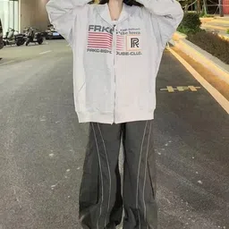 KPOP Women Easy Wash Trousers image 2