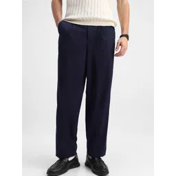 Snitch Men Wrinkle Free Pleated Trousers-picture-18