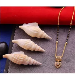 Anouk Artificial Stones Studded and Beaded Mangalsutra image 1