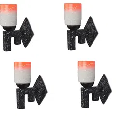 SOMIL Orange Glass Cylinder Printed Wall Lamps-picture-11