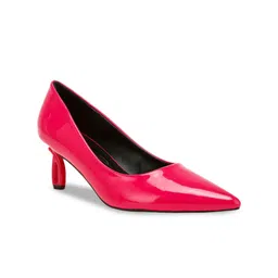 London Rag Leather Kitten Pumps image 1