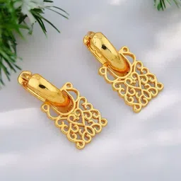 SHREE KRISHNA SHOPPING Gold-Plated Brass Earrings-picture-27
