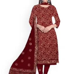 Farooq Dyeing Printed Pure Cotton Unstitched Dress Material-image-17