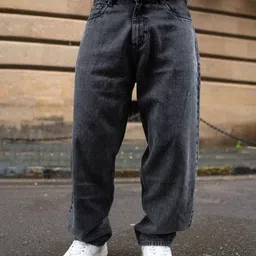 Powerlook Men Cotton Mid-Rise Relaxed Fit Light Fade Jeans-picture-29