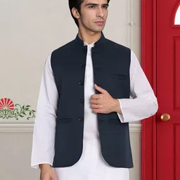 rocksy Solid Men Waistcoat image 1