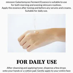 Mixsoon Galactomyces Ferment Essence to Hydrate & Rejuvenate Skin - 100 ml image 3