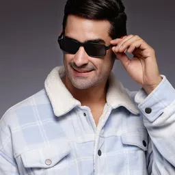 HASHTAG EYEWEAR Unisex Sports Rectangle UV Protected Lens Sunglasses HTSGEX-14122 image 4