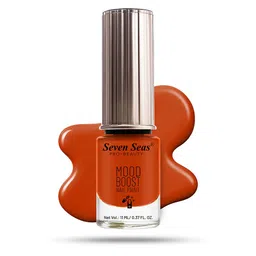 Seven Seas Mood Boost Long Lasting & Chip Resistant Nail Paint - 11 ml - Carrot 18-image-50
