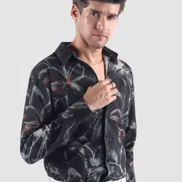 Beyoung Men Original Abstract Printed Casual Shirt-picture-18