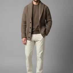 Mast & Harbour Men Ribbed Cardigan-picture-36