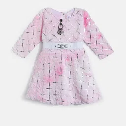 Muhuratam Girls Pure Wool Dresses-picture-17