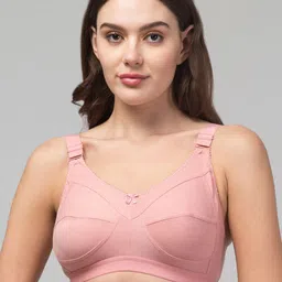 Boleem Women Pack of 2 Full Coverage Non-Wired and Non Padded Bra image 5