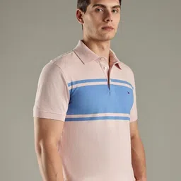 Tommy Hilfiger Slim-Fit Striped Polo Collar Cotton T-shirt image 4