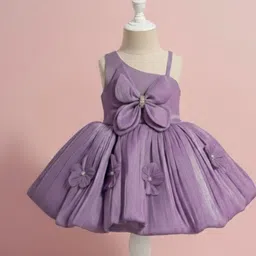 Lagorii Applique Crepe Fit & Flare Dress image 2