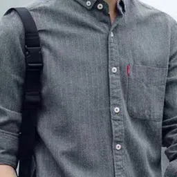 StyleCast Men Striped Button-Down Collar Casual Shirt image 2