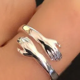 Teeragaj Cuddle Hug Adjustable Finger Ring-image-88