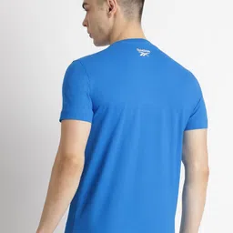 Reebok Printed Round Neck T Shirt image 4