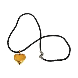 Utkarsh Gold-Plated Heart Shaped Pendants with Chains image 3
