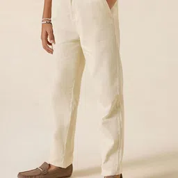 Juniors by Babyshop Boys Cotton Regular Fit Parallel Trousers-picture-37