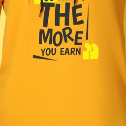 WOOSTRO Men Typography Printed Round Neck Cotton Slim Fit T-shirt image 2