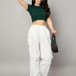 Nun Blouson Crop Top image 5