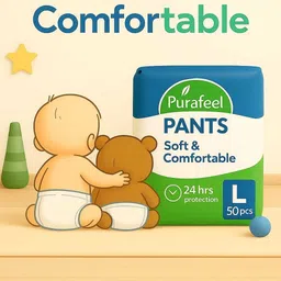 purafeel Baby Diaper Pants Super Absorbent - L image 2