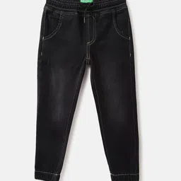 United Colors of Benetton Boys Mid-Rise Jogger Fit Jeans-picture-4