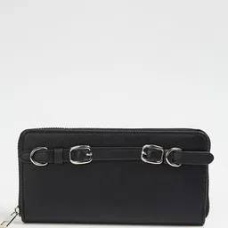 max Women PU Zip Around Wallet-image-26