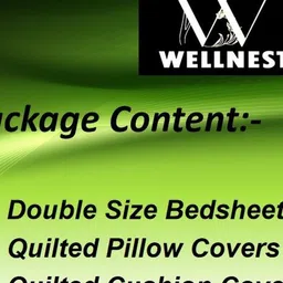 Homybees White 220 TC Bedsheet with 2 Pillow Covers image 5