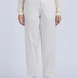 Pepe Jeans Women Carrot Fit Mid-Rise Regular Trousers-picture-36