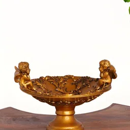 INTERNATIONAL GIFT Gold-Toned Angel Figurine Showpiece-image-19