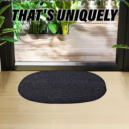 Aura Grey & Brown 3 Pieces Wool Anti-Skid Doormats image 5